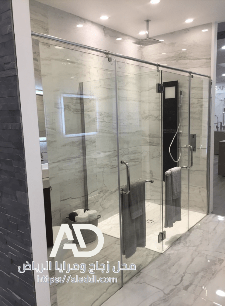 تركيب أبواب الشاور للحمام Glass doors for bathroom